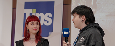 Presenting the game during the Tips Game.On in Linz