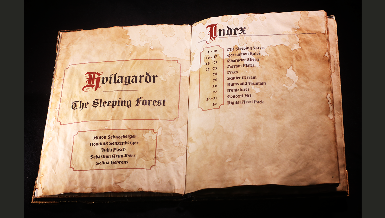 Hvilagardr Book physical