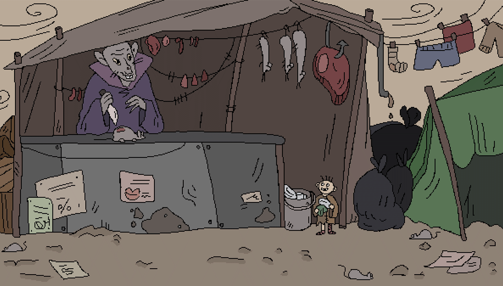 Der Herr Lumpus Rat Shop