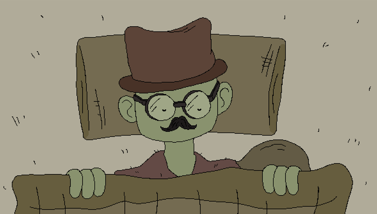 Der Herr Lumpus Sleeping
