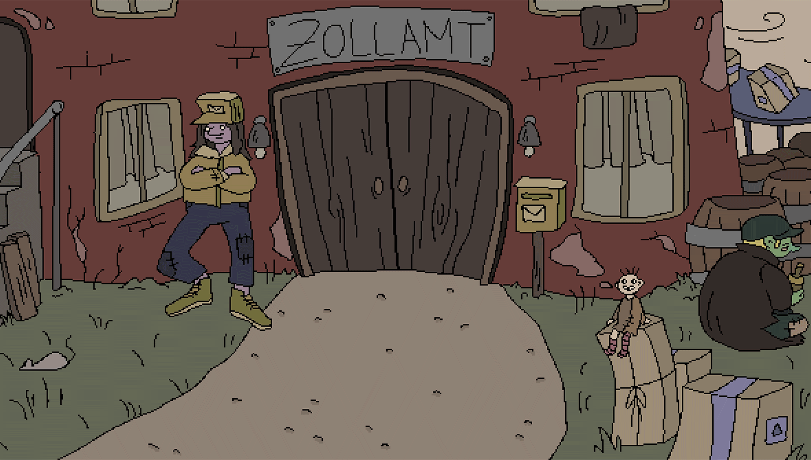 Der Herr Lumpus Zollamt
