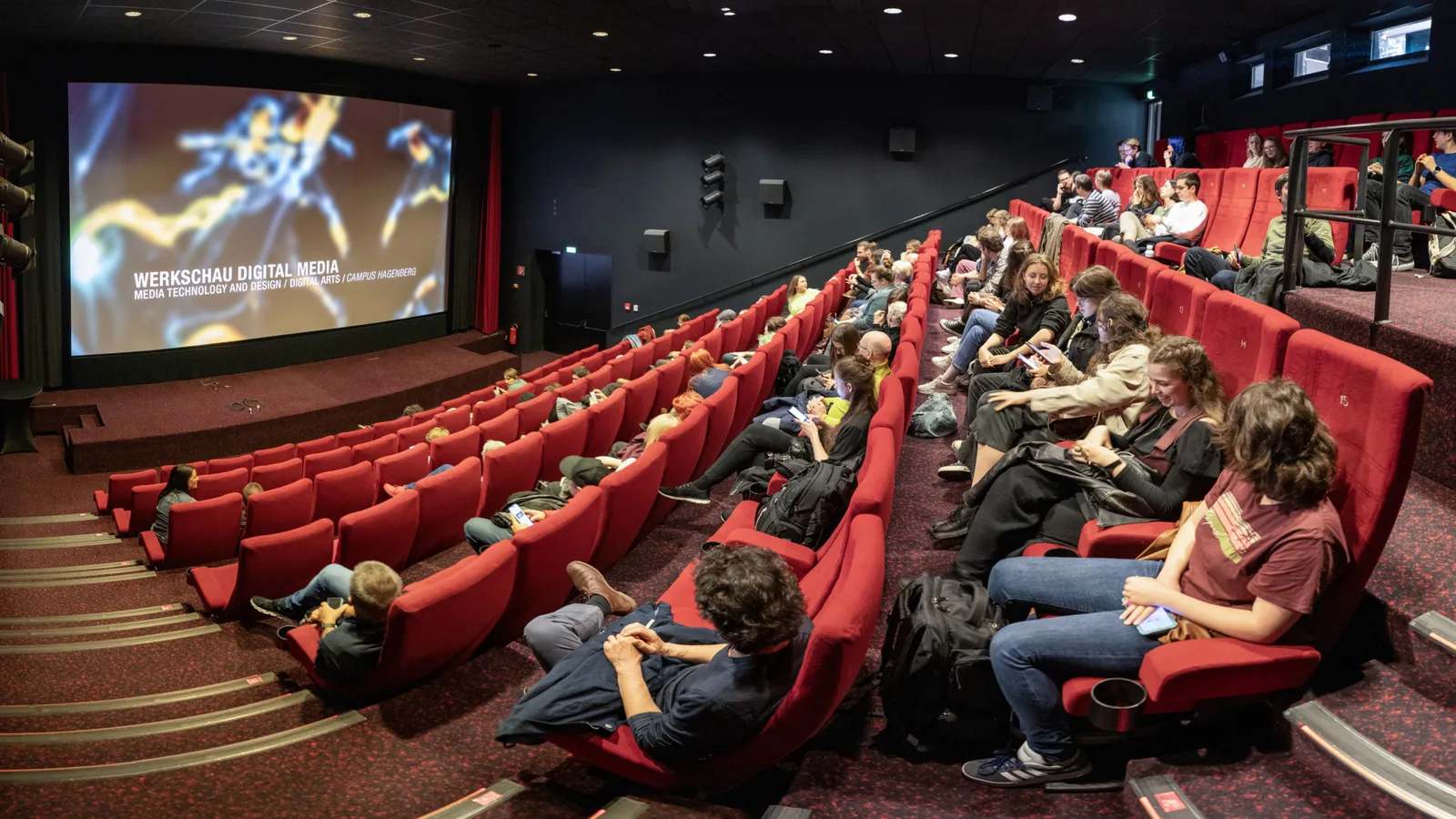 Animation Screening at the Werkschau Digital Media at the Moviemento cinema in Linz